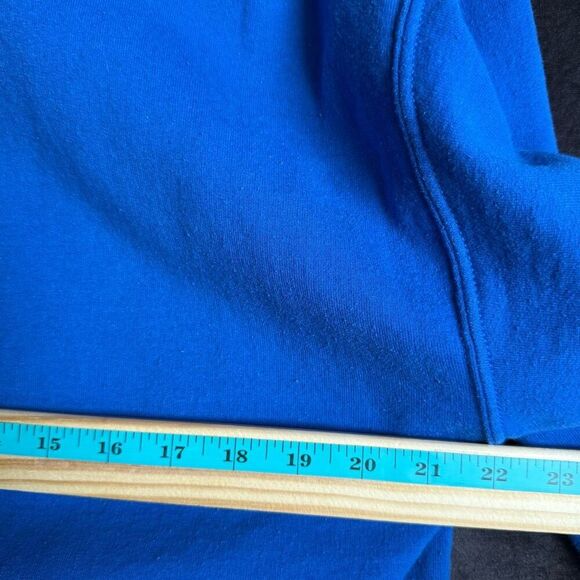 Gildan Hoodie Men's L Chicago Cubs 2016‎ Party 1908 Blue Baseball Y2K Sportswear - Picture 12 of 16